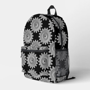 Sac À Dos Imprimé Gris