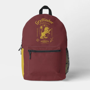 Sac À Dos Imprimé GRYFFINDOR™ Détermination Courage Bravoure Armoiri