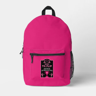 Sac À Dos Imprimé Gymnastique Artistique Féminine