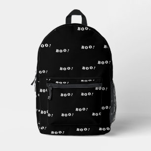 Sac À Dos Imprimé Halloween mots de passe sur noir
