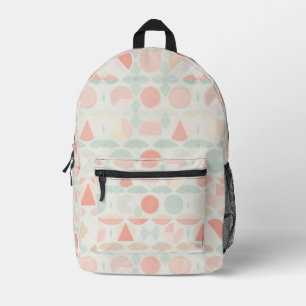 Sac À Dos Imprimé Harmonie géométrique
