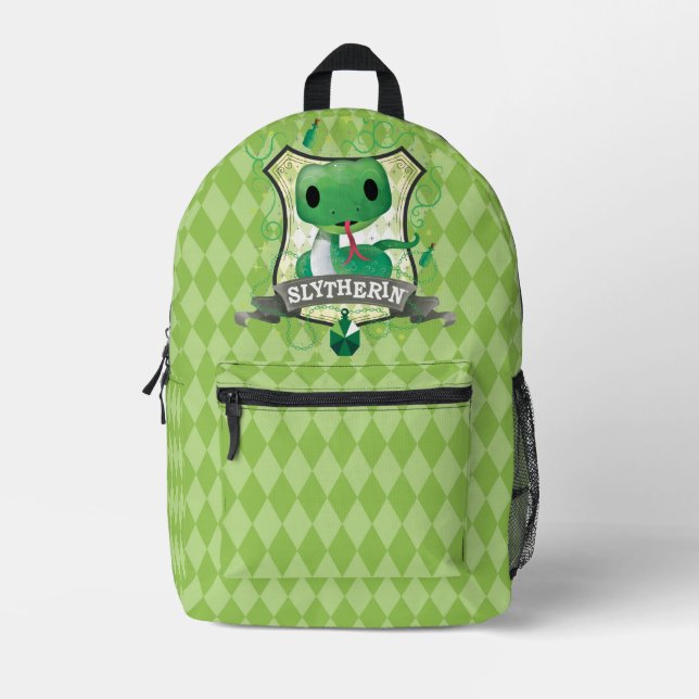 Sac À Dos Imprimé Harry Potter | Crête SLYTHERIN™ (Recto)