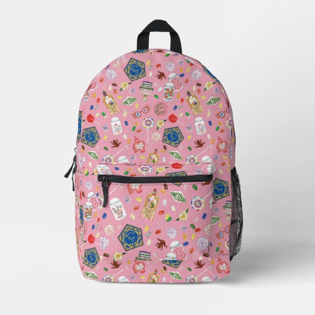 Sac À Dos Imprimé HARRY POTTER™ | Motif Chocolats en forme de Grenou (Recto)