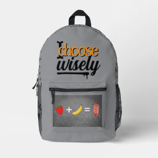 Sac À Dos Imprimé Healthy lifestyle design