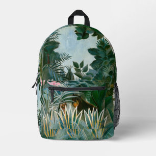 Sac À Dos Imprimé Henri Rousseau - La jungle équatoriale
