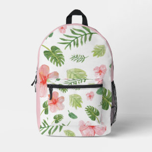Sac À Dos Imprimé Hibiscus tropical