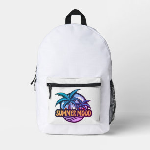 Sac À Dos Imprimé Humeur d'été