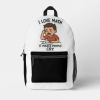 I Love Math - Drôle Sticker Cartoon