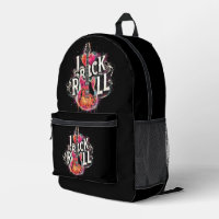 I Love Rock N Roll Guitare Électrique Peinture