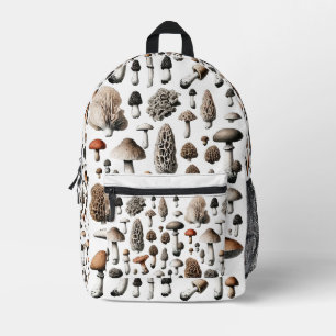 Sac À Dos Imprimé Illustration de la collection Wild Mushrooms