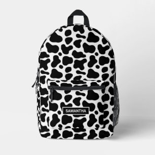 Sac À Dos Imprimé Impression de vache mignonne personnalisée