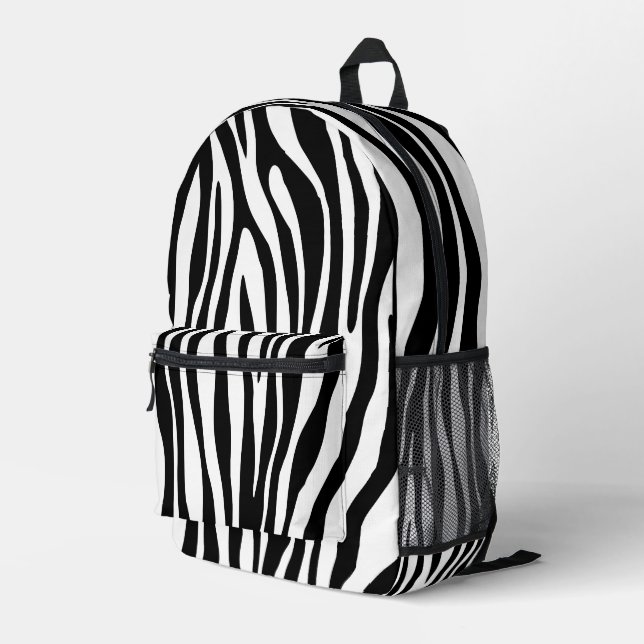 Sac À Dos Imprimé Impression Zebra (Coin arrière droit)