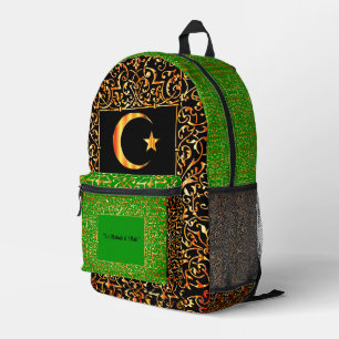 Sac à dos imprimé islamique inspirationnel arabe