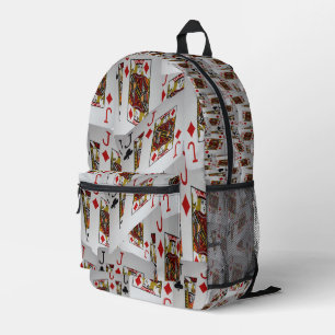 Sac À Dos Imprimé "Jack’s Wild : A Scatter of Poker Cards"