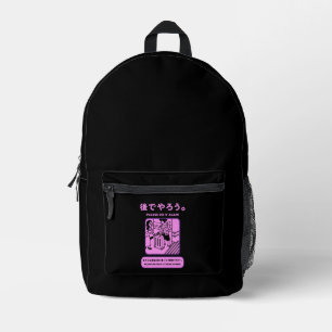 Sac À Dos Imprimé Japonais Tokyo Métro Publicité