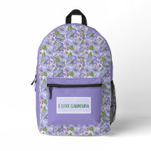 Jardin de pensées violettes
