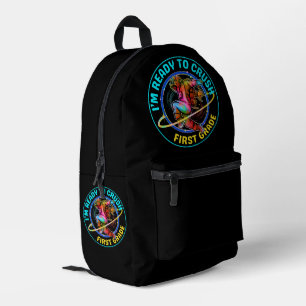 Sac À Dos Imprimé Je suis prêt à déchirer la première année