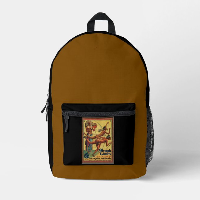 Sac À Dos Imprimé "Jeux olympiques d'été de 1932" (Recto)