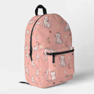Sac À Dos Imprimé Joli Chat Princesse 