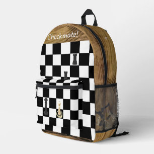 Sac À Dos Imprimé Joli jeu d'échecs personnalisable