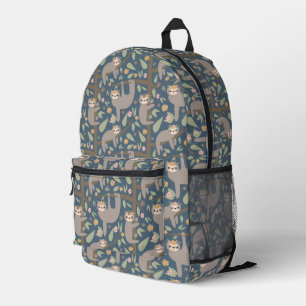 Sac À Dos Imprimé Joli Motif de fentes florales