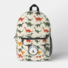 Sac À Dos Imprimé Jouer Dinosaure Imprimé Enfants