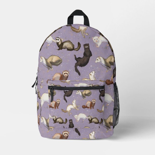 Sac À Dos Imprimé Jouer Ferret Business (Recto)