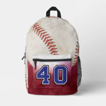 Joueur de baseball cool À l'école garçon Numéro