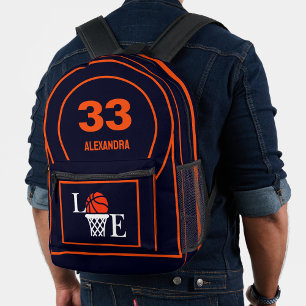 Sac À Dos Imprimé Joueur de basket-ball, cadeau d'anniversaire de ba