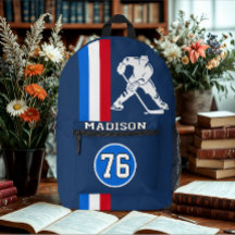 Joueur de hockey sur glace moderne et personnalisé