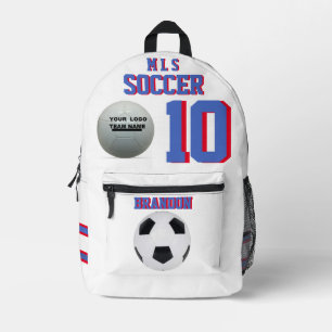 Sac À Dos Imprimé Joueur, nom du numéro nom de l'équipe de football