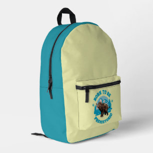Sac À Dos Imprimé Joyeux Anniversaire Enfants Mammouth Préhistorique