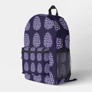 Sac À Dos Imprimé Joyeux oeufs de Pâques pourpres