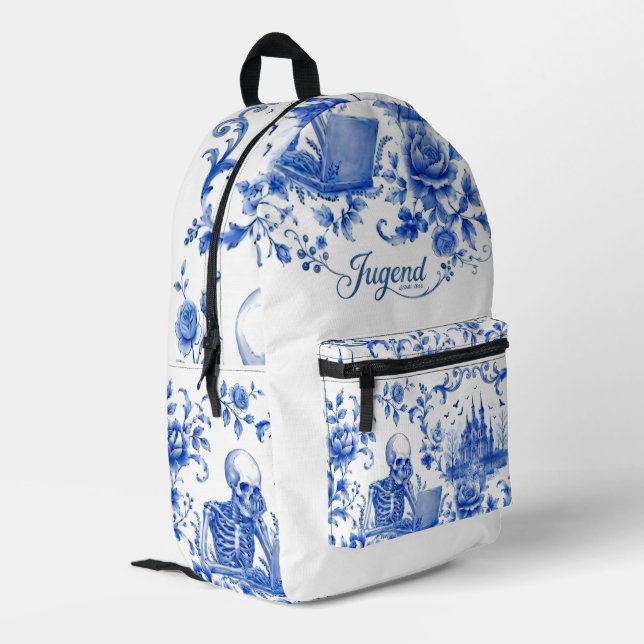 SAC À DOS IMPRIMÉ K01 (Coin arrière gauche)