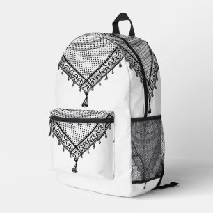 Sac À Dos Imprimé Keffiyeh Écharpe palestinienne tissu traditionnel