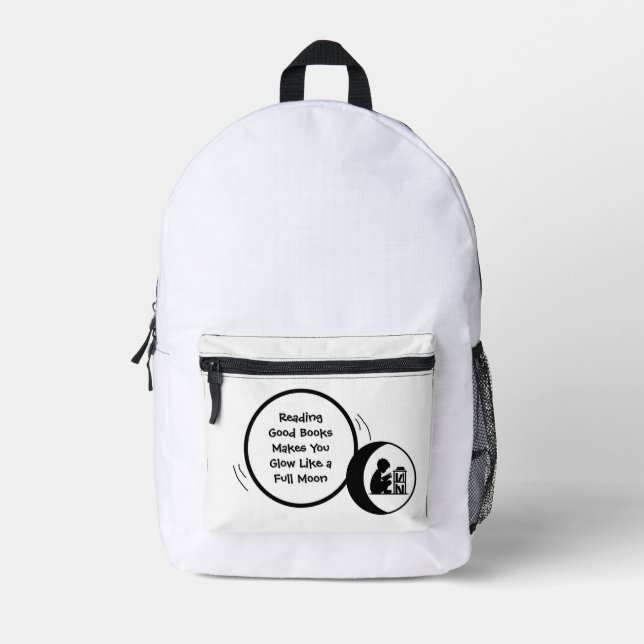 Sac À Dos Imprimé Kids Reading Backpack (Recto)