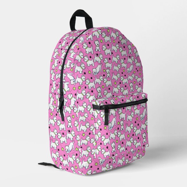 Sac à dos imprimé KiniArt Jouer (Coin arrière gauche)
