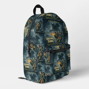 Sac À Dos Imprimé La Chose Écureuil