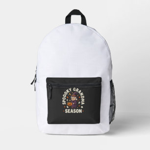 Sac À Dos Imprimé La magie de grand-mère d'Halloween