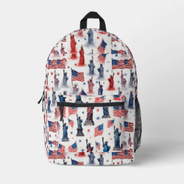 Sac À Dos Imprimé Lady Liberty 1