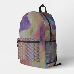 Sac À Dos Imprimé L'art Abstrait de la barrière de corail