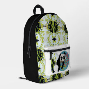 Sac À Dos Imprimé Lazy happy panda