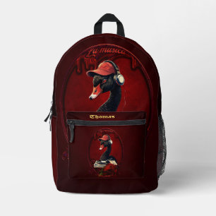 Sac À Dos Imprimé Le cygne noir, symbole de créativité