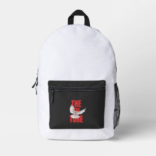 Sac À Dos Imprimé Le futur – Citation de typographie motivante