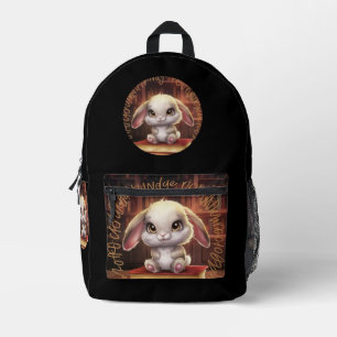 Sac À Dos Imprimé Le lapin d'apprentissage