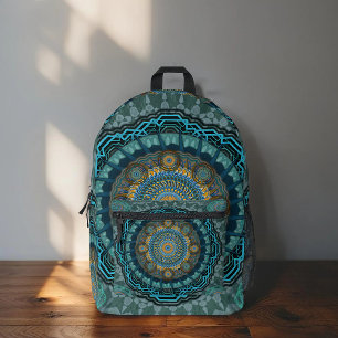 Sac À Dos Imprimé Le mandala des yeux psychédéliques du persan