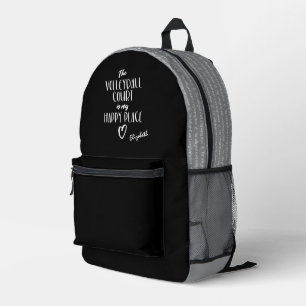 Sac À Dos Imprimé Le terrain de volley est mon lieu de bonheur