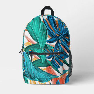 Sac À Dos Imprimé Leafy Backpack