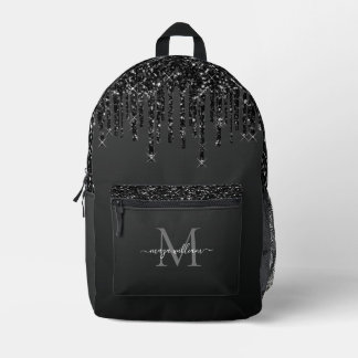 Sac À Dos Imprimé Lecteurs de Parties scintillant noir Monogramme ch