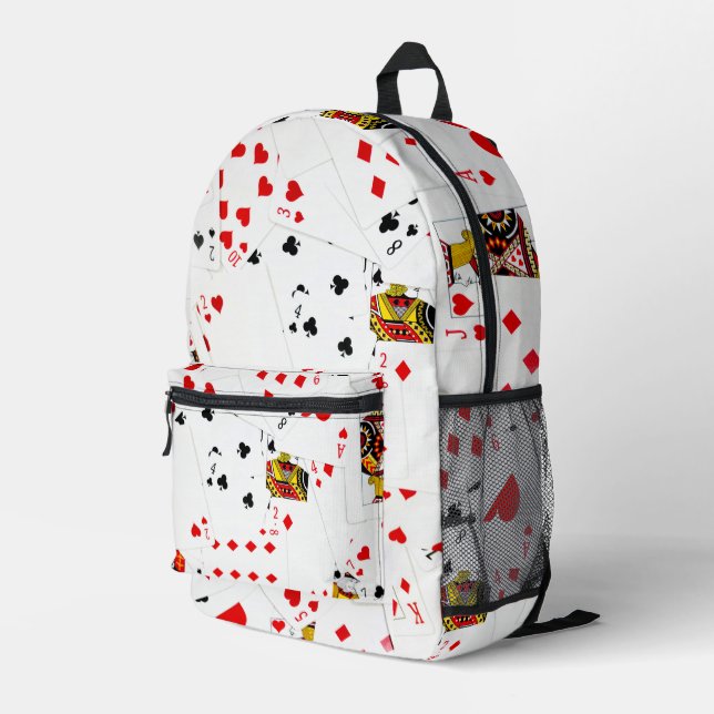Sac À Dos Imprimé Lecture de la collection de cartes (Coin arrière droit)